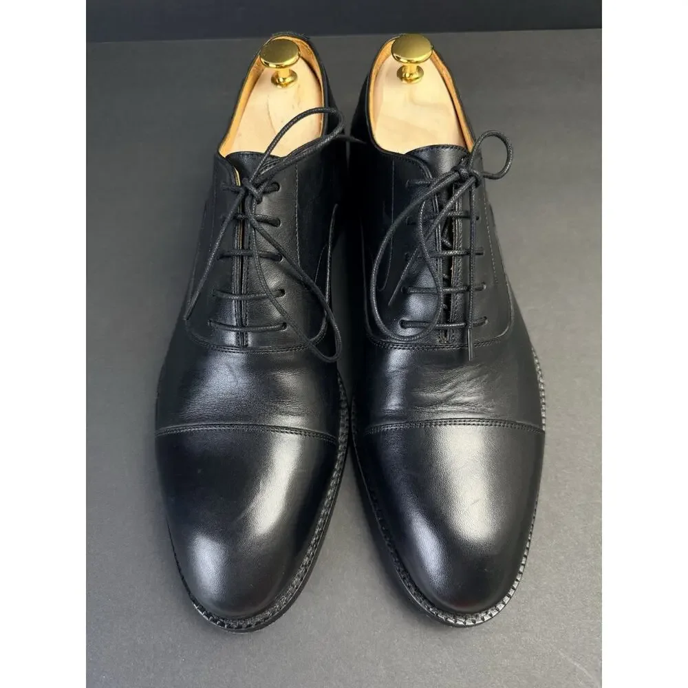 Beckett Simonon Dean Oxford Shoes Men’s 10.5 Black Leather Dress Formal